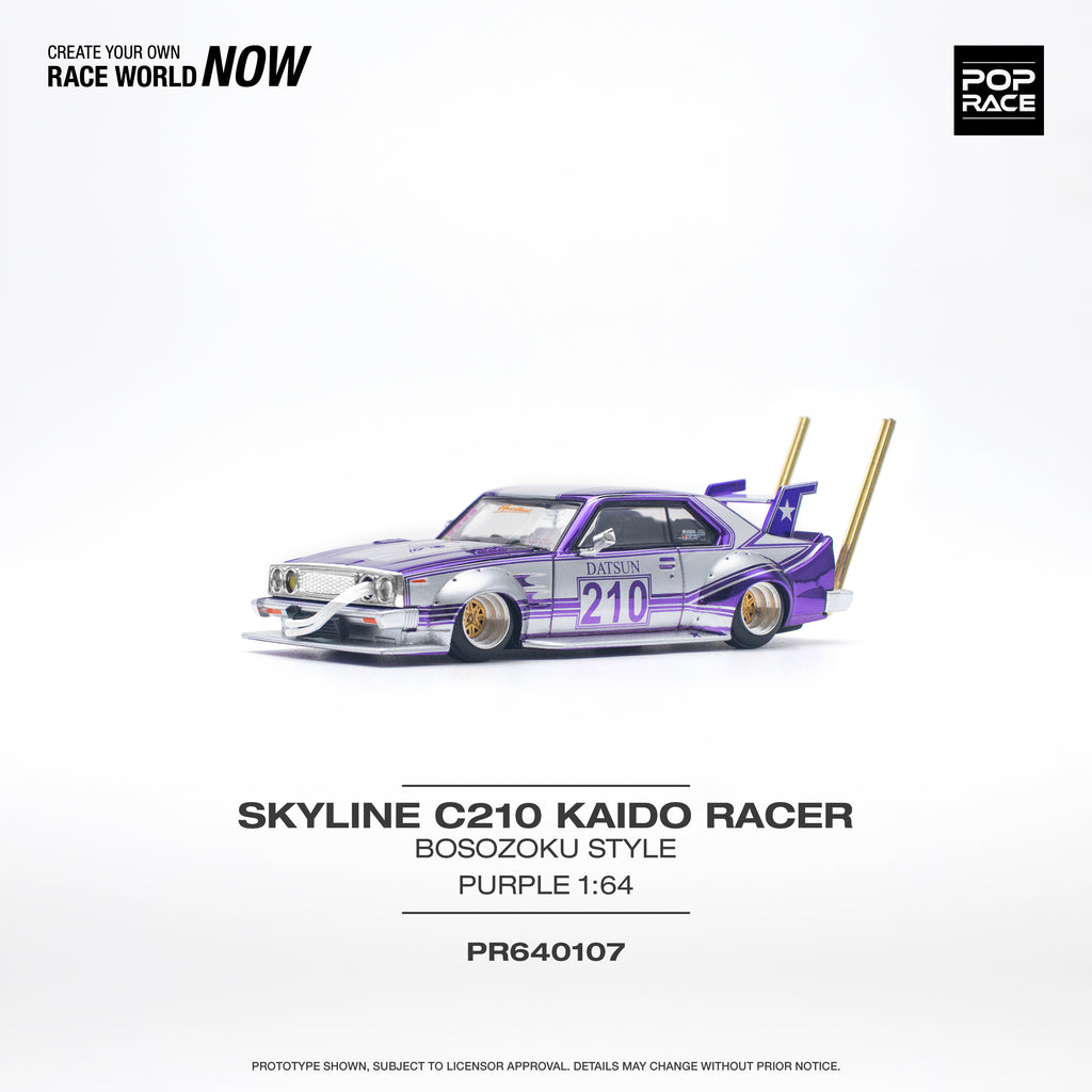 SKYLINE C210 KAIDO RACER BOSOZOKU STYLE PURPLE