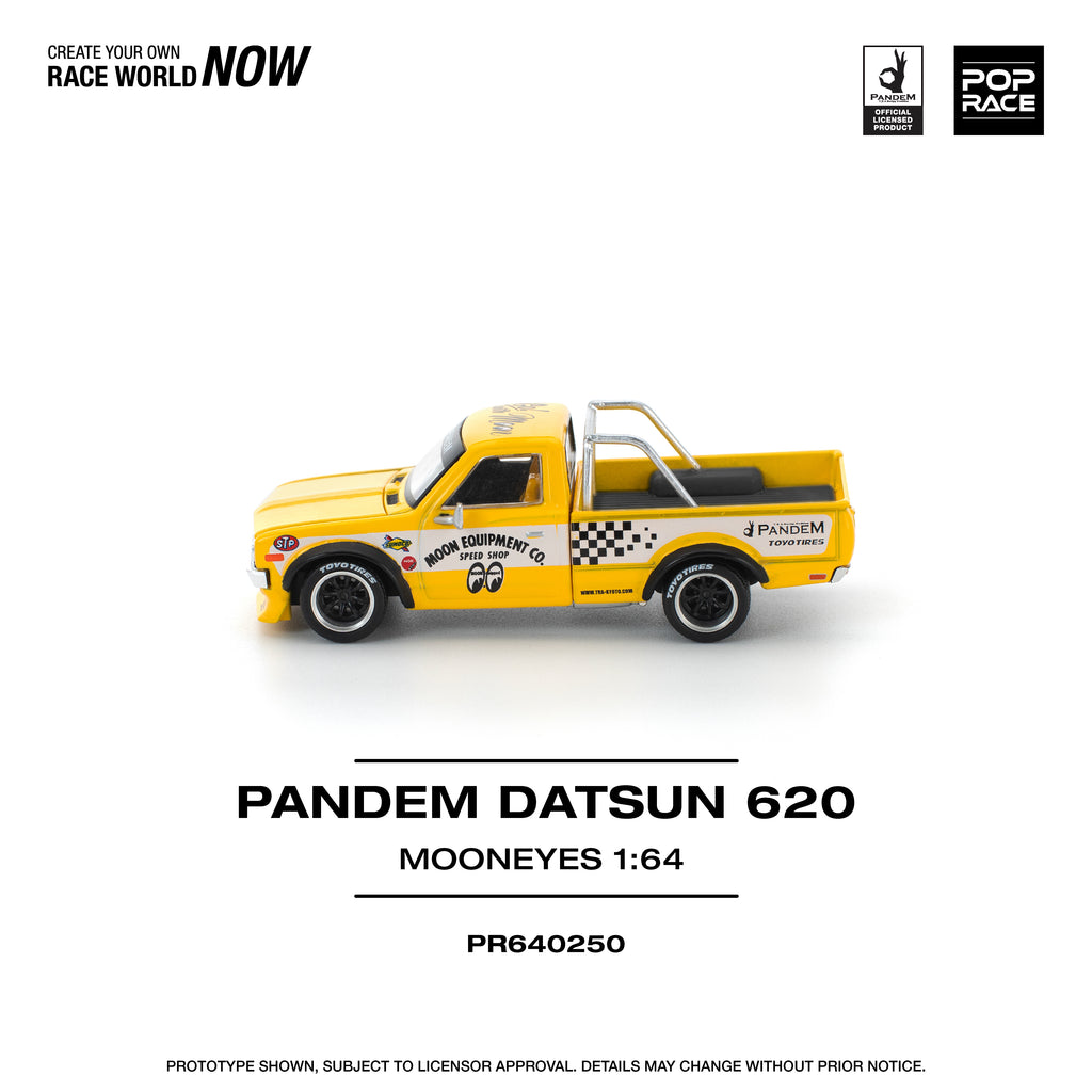 POP RACE 1/64 PANDEM DATSUN 620 MOONEYES