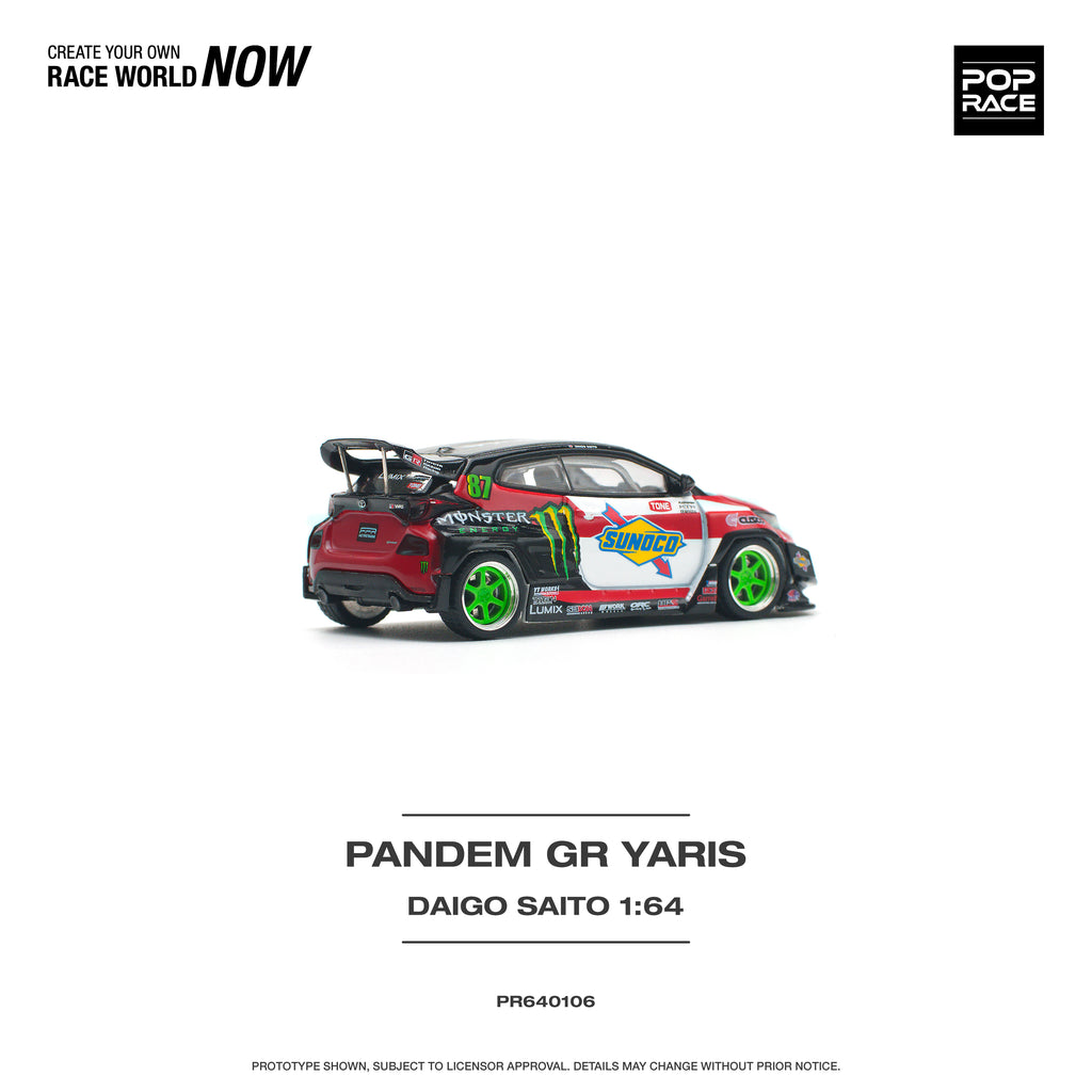 PANDEM GR YARIS DAIGO SAITO 1/64