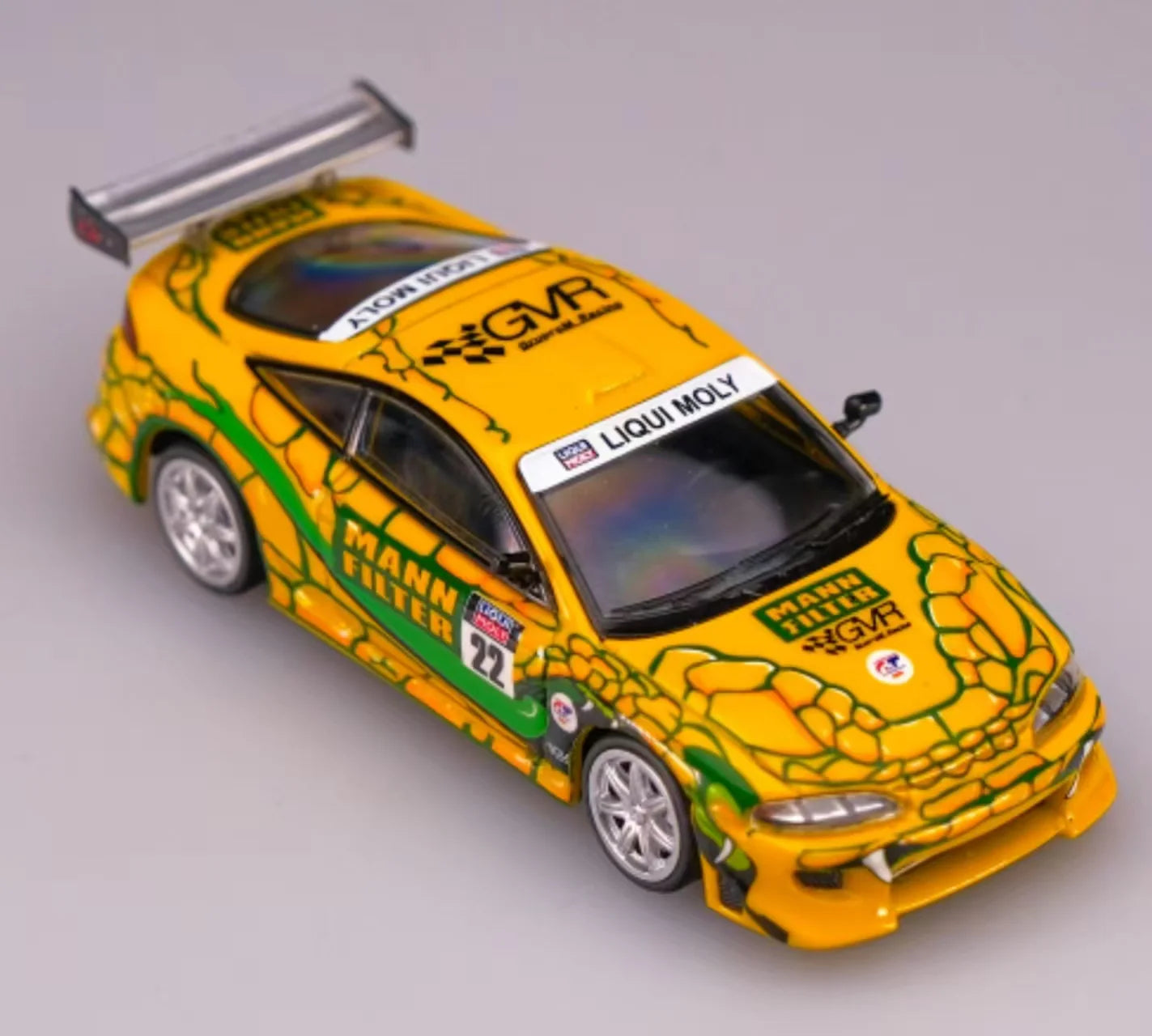 TRANSCEND MODEL 1/64 MITSUBISHI ECLIPSE #22 MANN FILTER