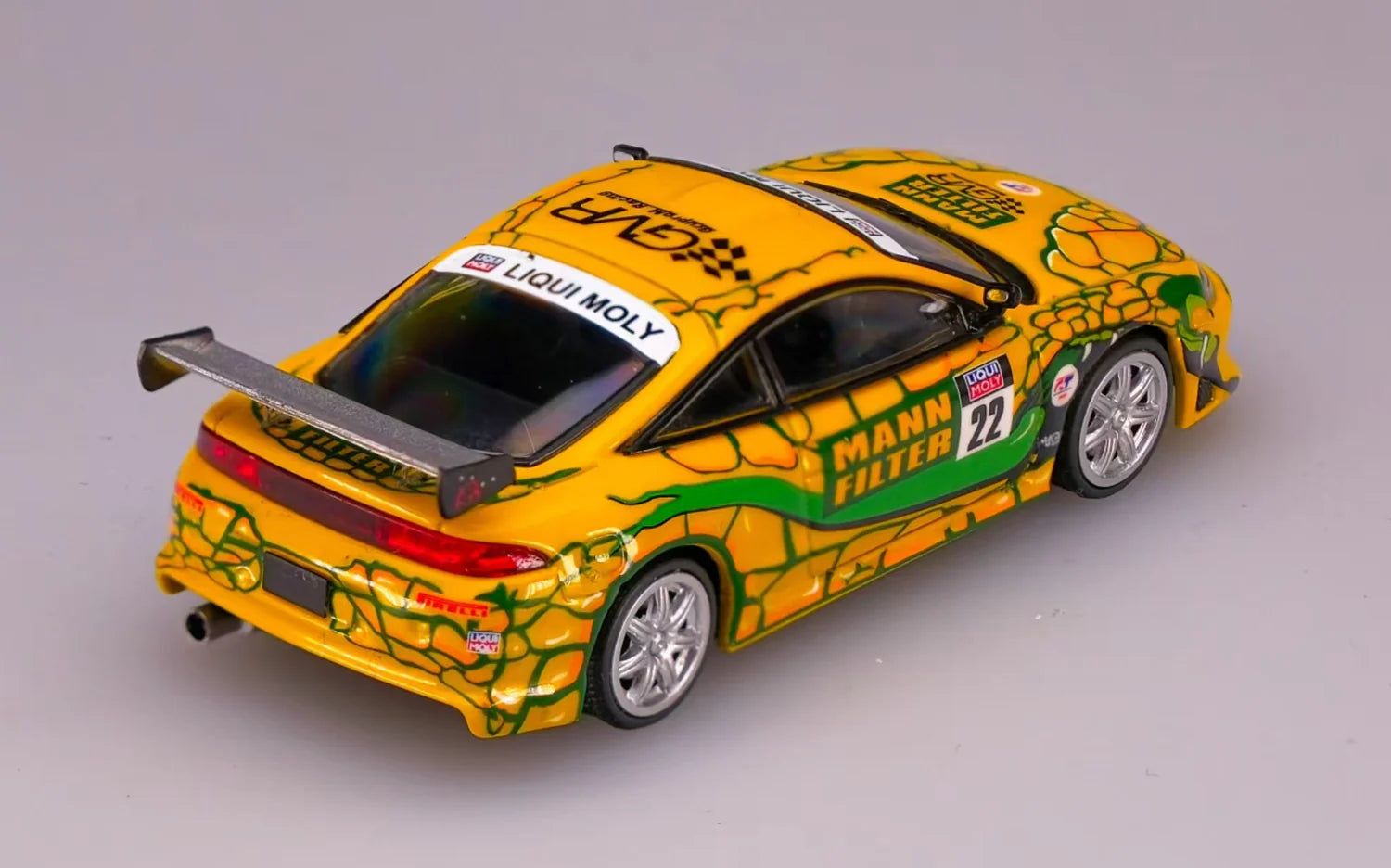 TRANSCEND MODEL 1/64 MITSUBISHI ECLIPSE #22 MANN FILTER