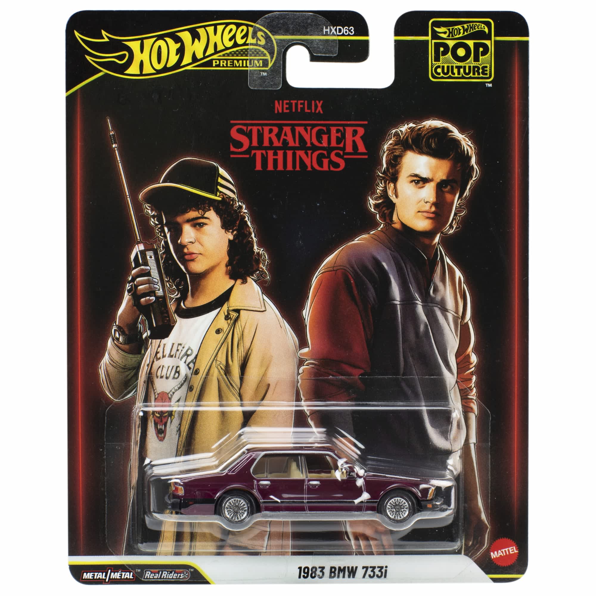 HOTWHEELS 1983 BMW 733I  STRANGER THINGS