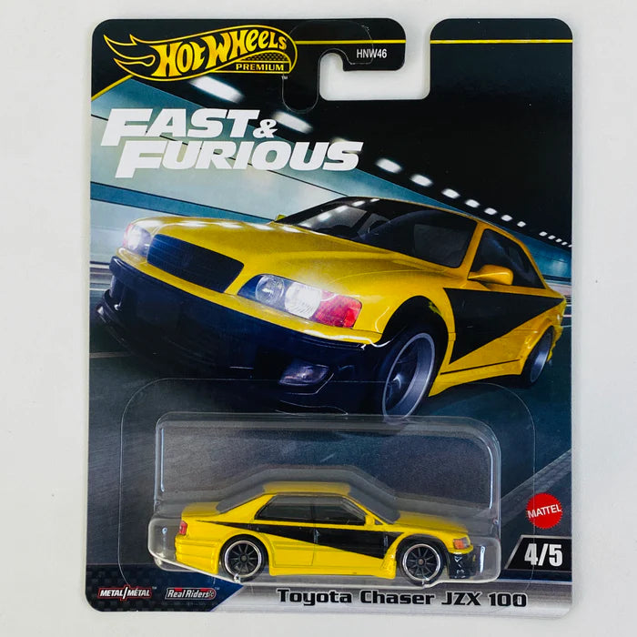 HOTWHEELS TOYOTA CHASER JZX 100 RAPIDOS Y FURIOSOS
