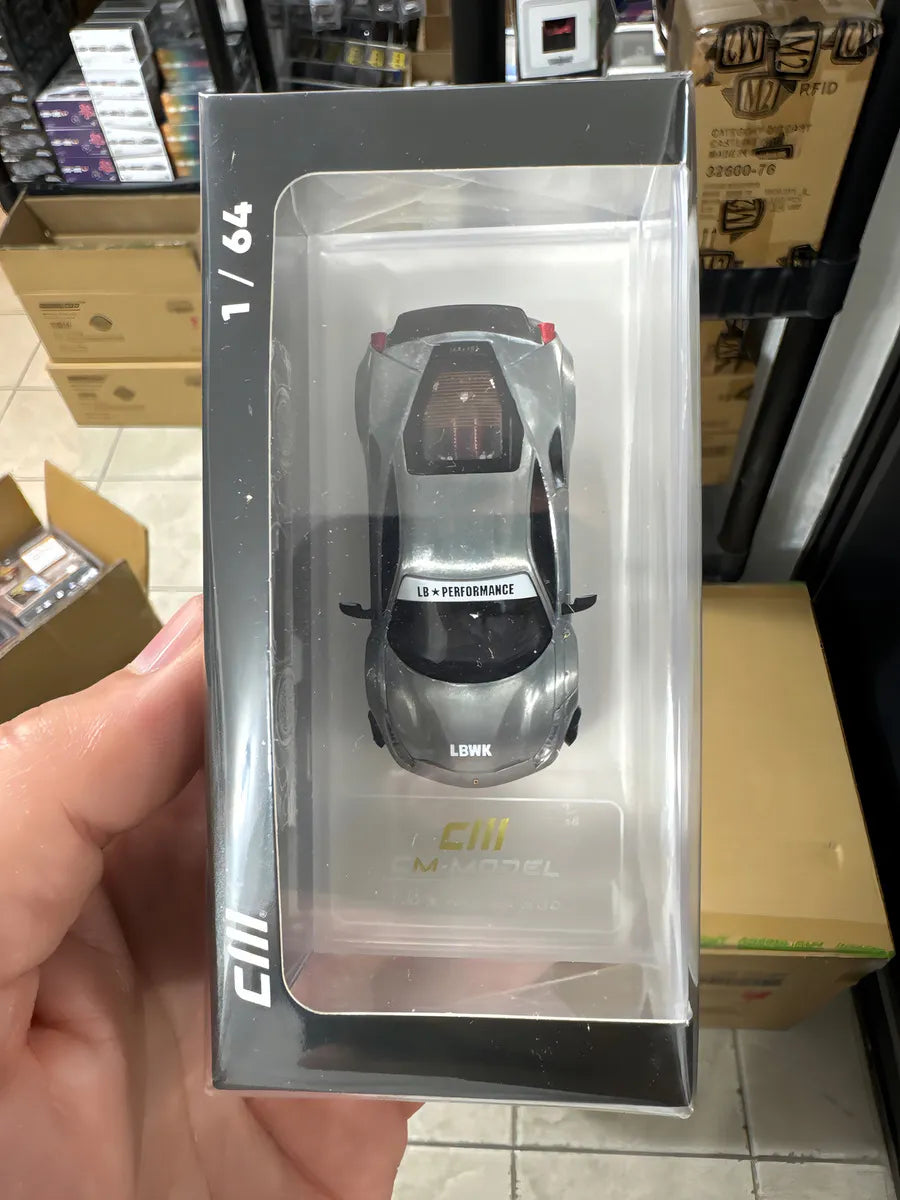 CM MODEL 1/64 LBWK F488 Matte Black (Indonesia Exclusive) CHASE
