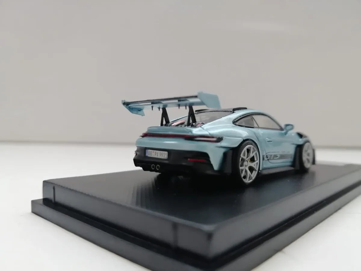 Mj Model Porsche 911 Gt3 Rs Blue Metallic Escala 1:64 Azul Acero