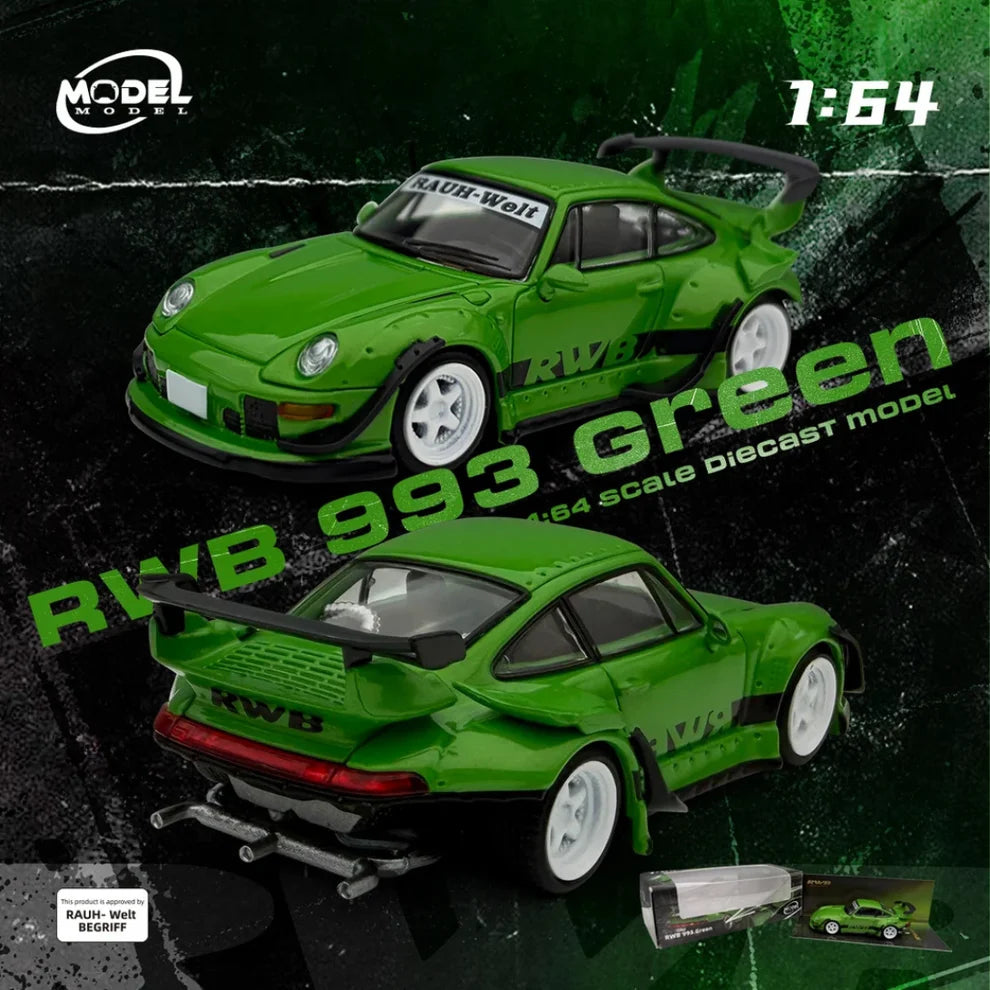 MODEL MODEL 1/64 RWB 993 VERDE