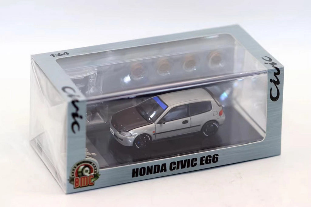 BMC 1/64 HONDA CIVIC EG6 PLOMO