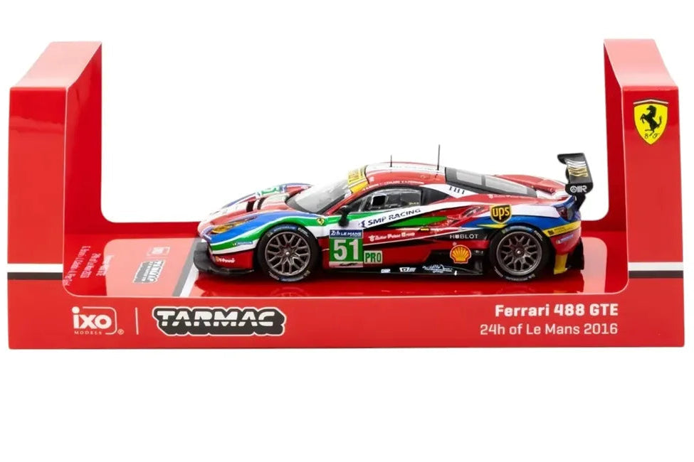 TARMAC 1/64 FERRARI 488 GTE 24H MOF LE MANS 2016