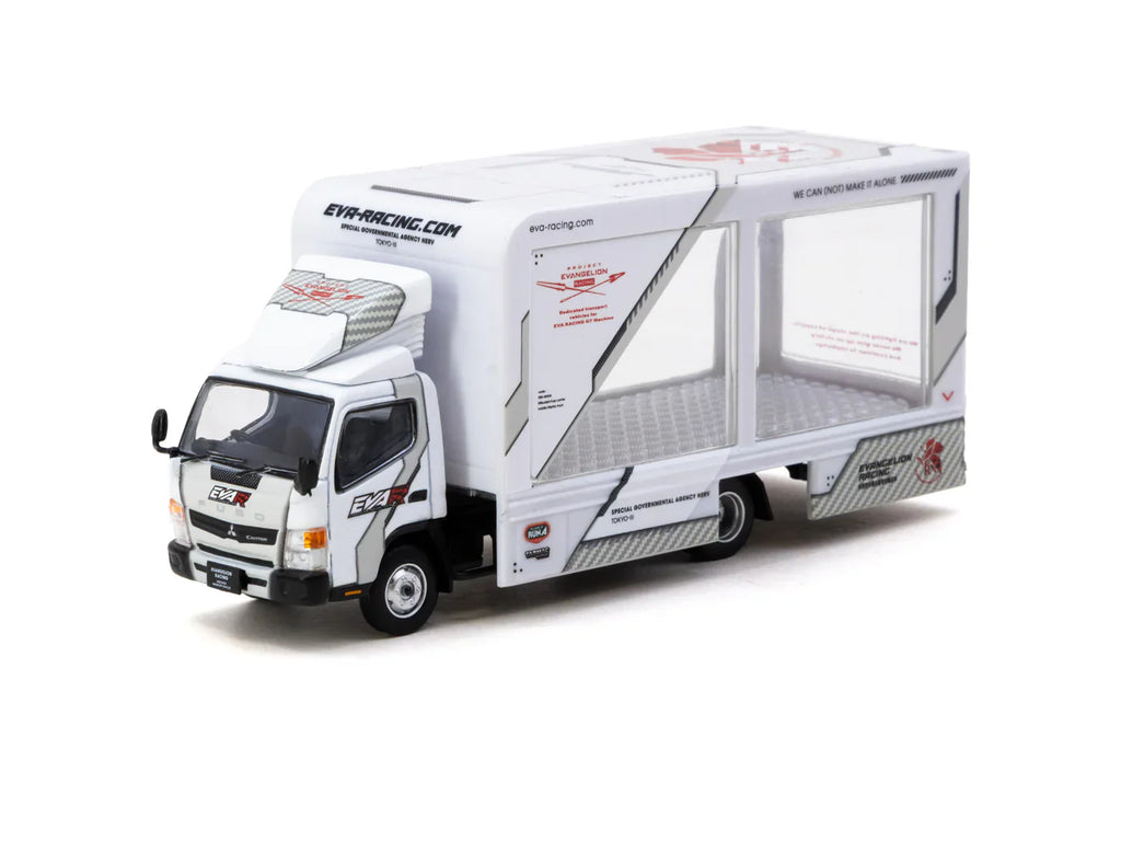 TARMAC 1/64 MITSUBISHI FUSO CANTER EVA RACING