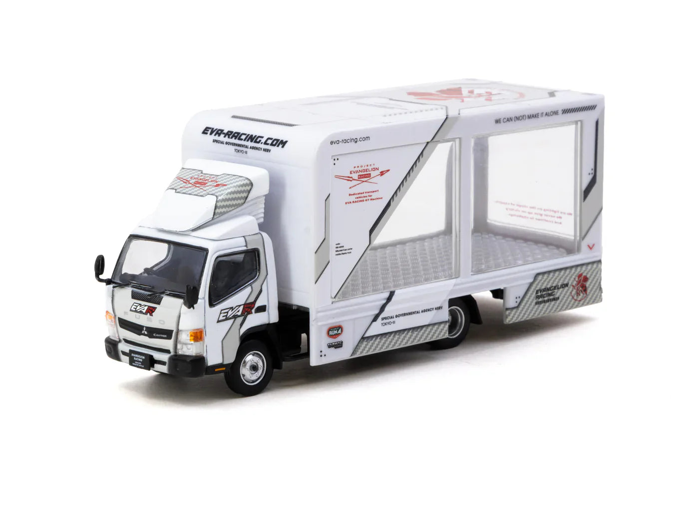 TARMAC 1/64 MITSUBISHI FUSO CANTER EVA RACING