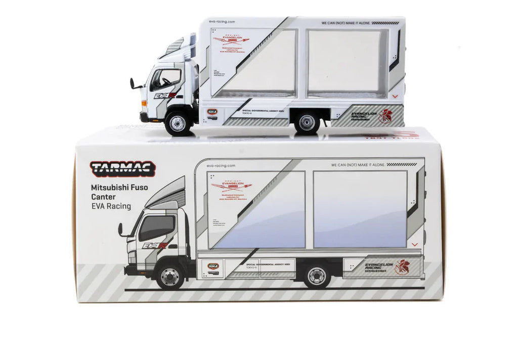 TARMAC 1/64 MITSUBISHI FUSO CANTER EVA RACING