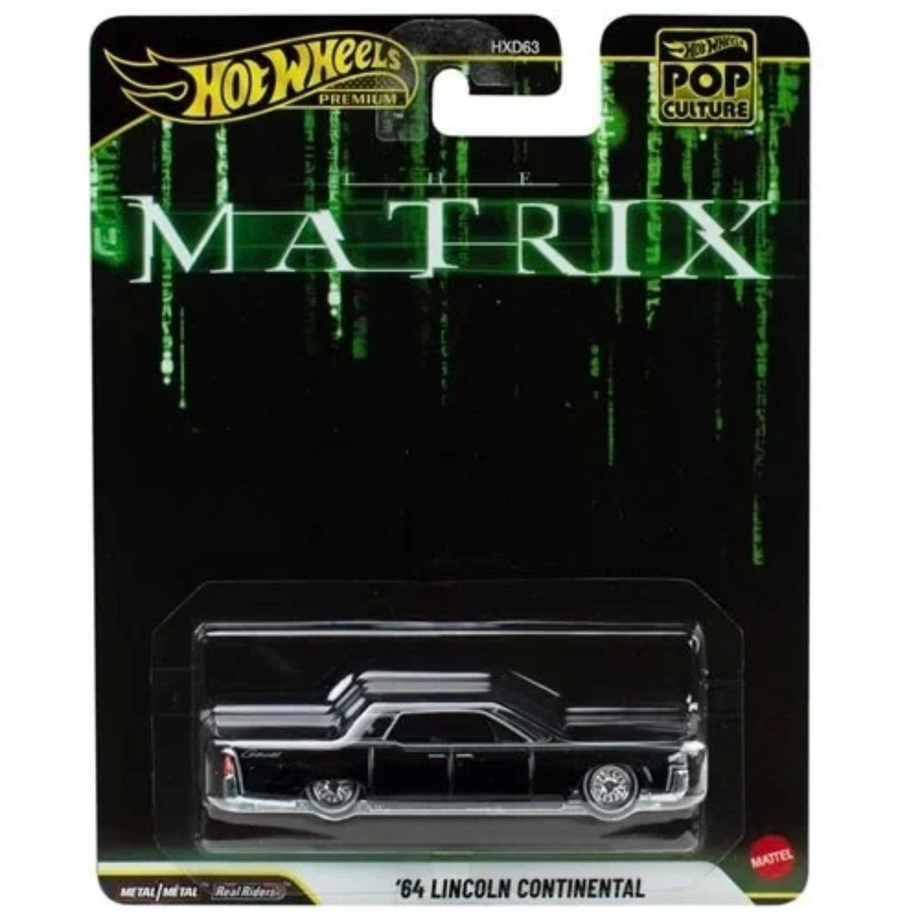 HOTWHEELS PREMIUM 64 LINCOLD CONTINENTAL MATRIX