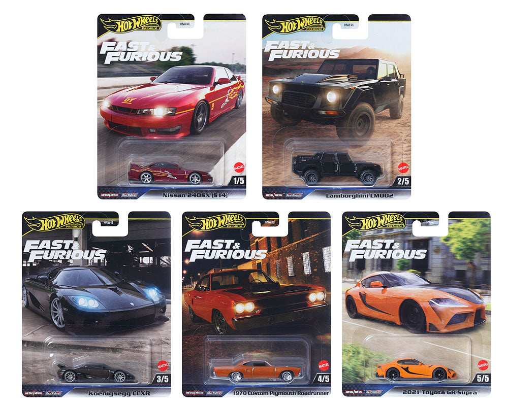 HOTWHEELS 1:64 Fast & Furious Premium 2025 L Assortment