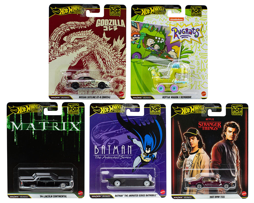 HOTWHEELS 1:64 Pop Culture N Case 2025 Assortment