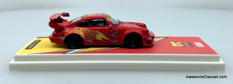 COOL CAR PORSCHE 964 LIGHTNING LIVERY 1/64