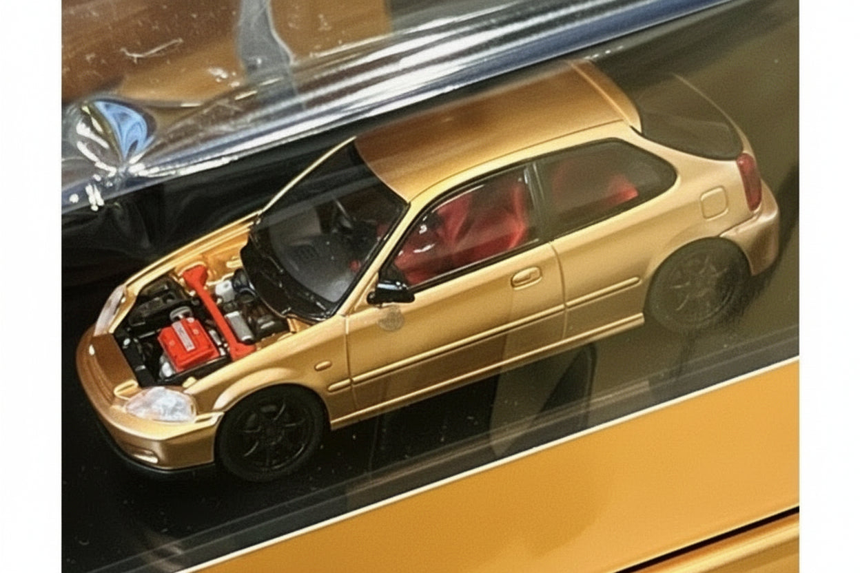 MOTORHELIX 1/64 HONDA CIVIC TYPER EK9 DORADO