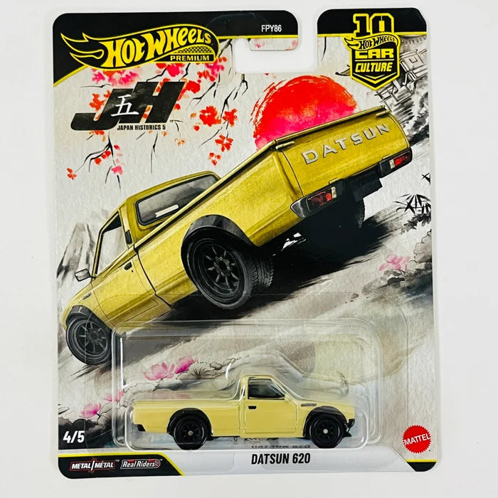HOT WHEELS 1/64 2026 Japan Historics 5 Datsun 620 beige