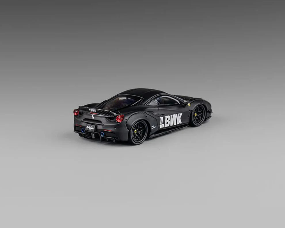 CM MODEL 1/64 LBWK F488 Matte Black (Indonesia Exclusive)