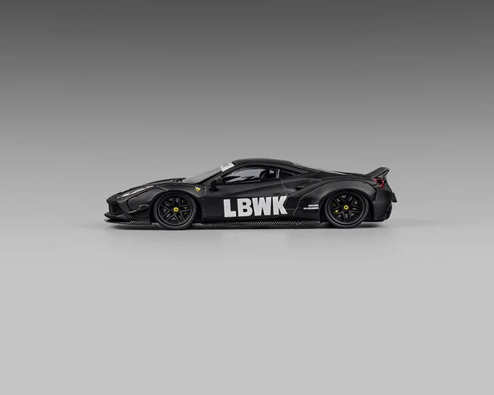 CM MODEL 1/64 LBWK F488 Matte Black (Indonesia Exclusive)