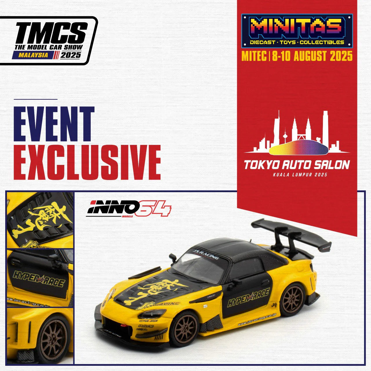 Honda S2000 J'S Racing TASKL25 Event Edition