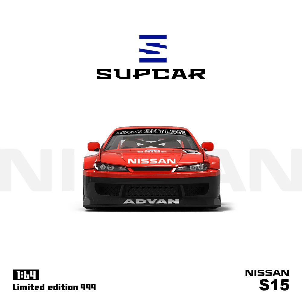 SUPCAR 1:64 Nissan Silvia S15 Advan Livery
