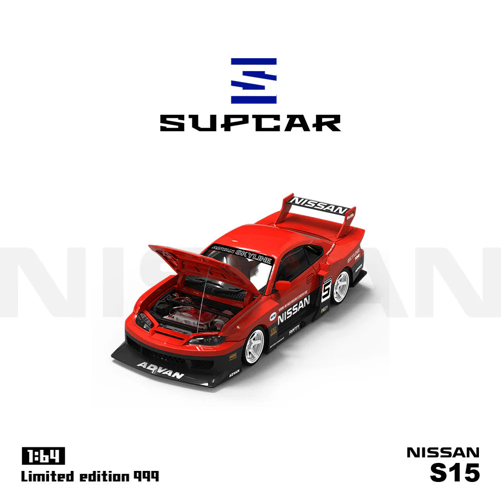 SUPCAR 1:64 Nissan Silvia S15 Advan Livery