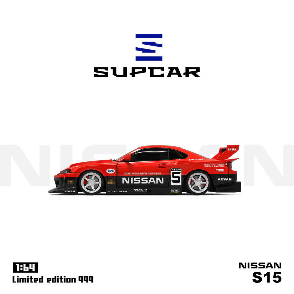 SUPCAR 1:64 Nissan Silvia S15 Advan Livery