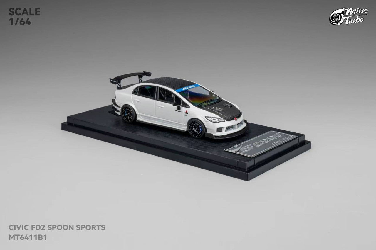 MICRO TURBO 1/64 HONDA CIVIC FD2 SPOON SPORTS