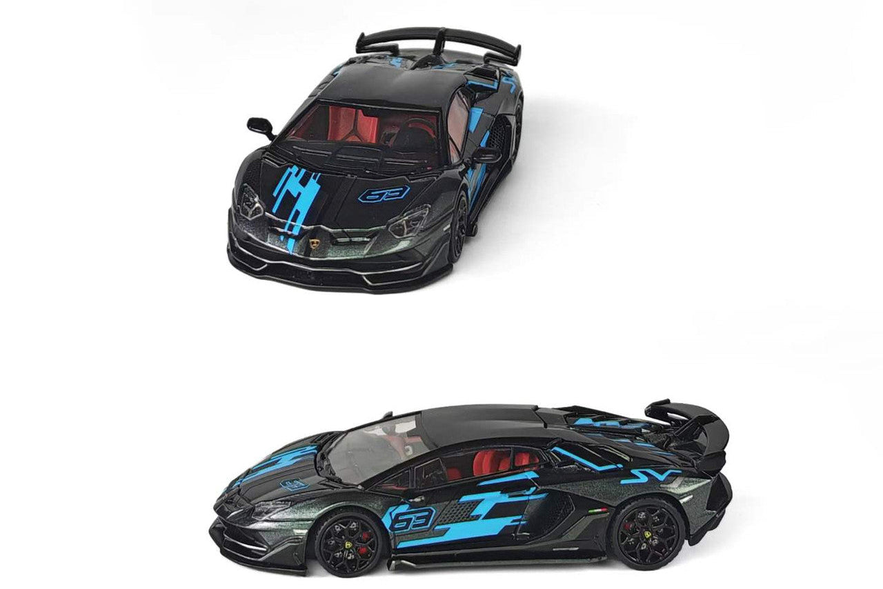 MAXWELL 1/64 AVENTADOR SVJ NEGRO