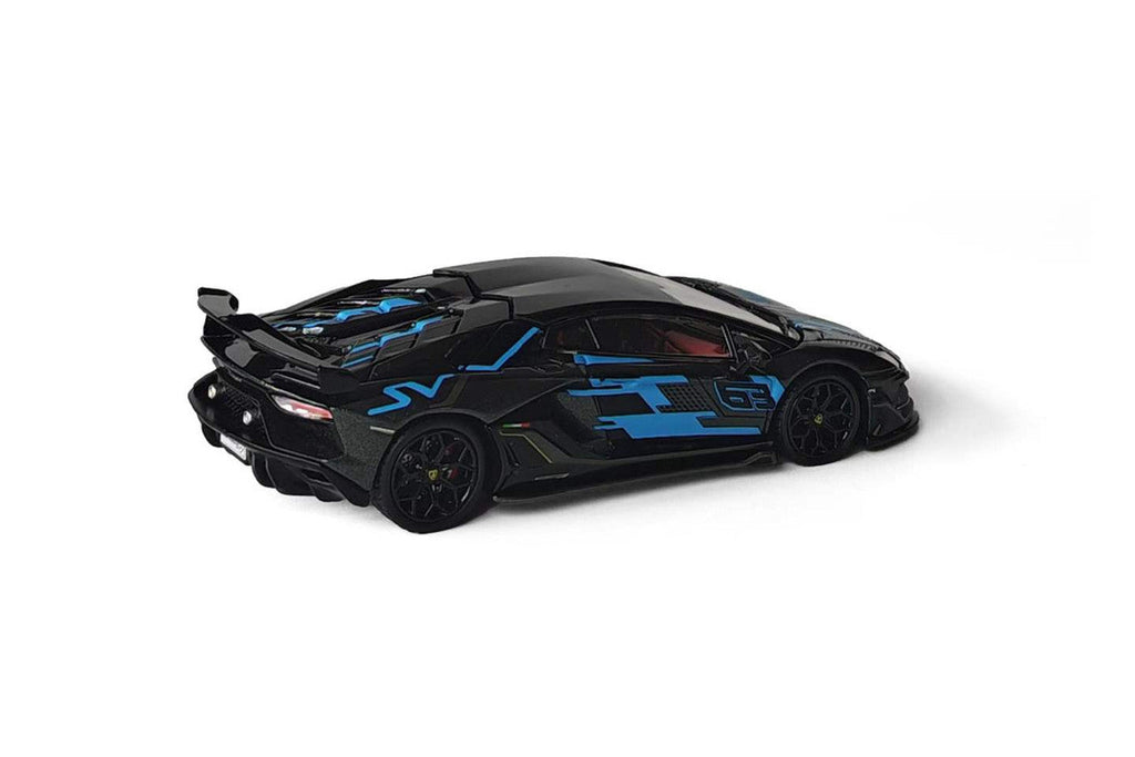 MAXWELL 1/64 AVENTADOR SVJ NEGRO