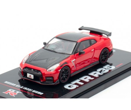 Inno64 1/64 Nissan GT-R R35 NISMO Red Diecast Scale Model Car