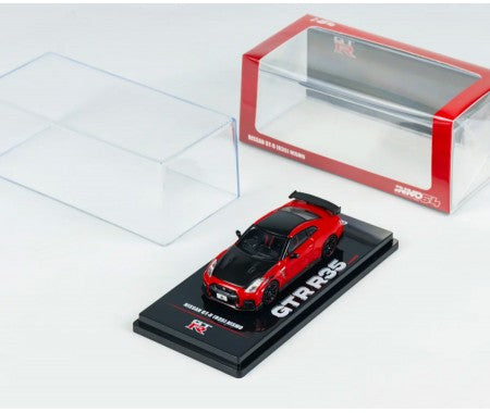 Inno64 1/64 Nissan GT-R R35 NISMO Red Diecast Scale Model Car