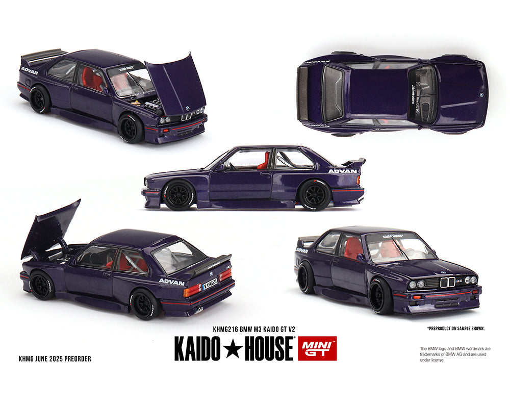 KAIDO HOUSEG1/64 BMW M3 KAIDOGT V2 PURPLE