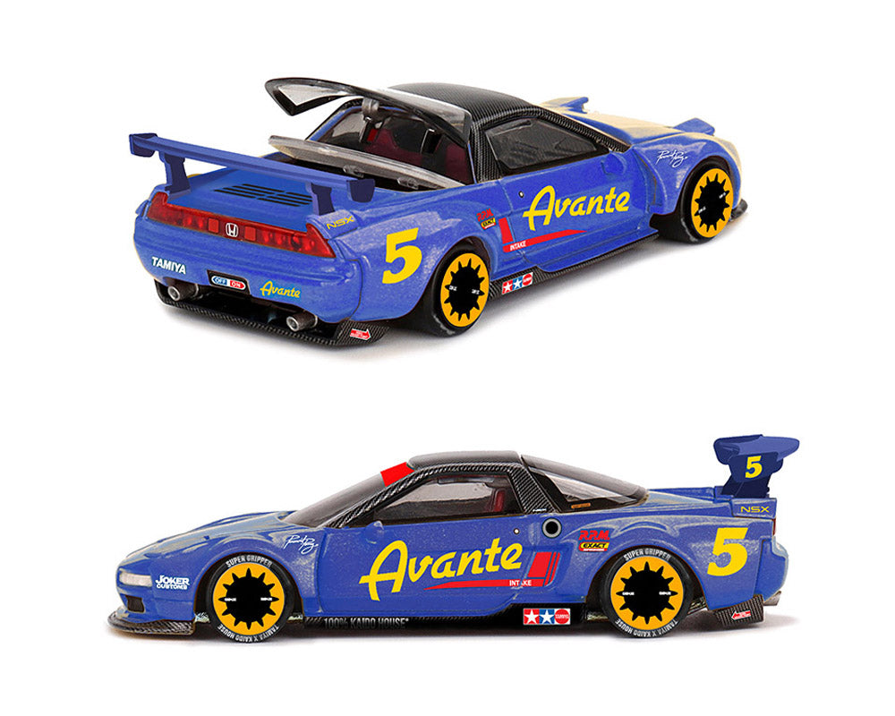 |||PREVENTA|||Kaido House x Mini GT Honda NSX Tamiya X Kaido House Avante V1- Azul
