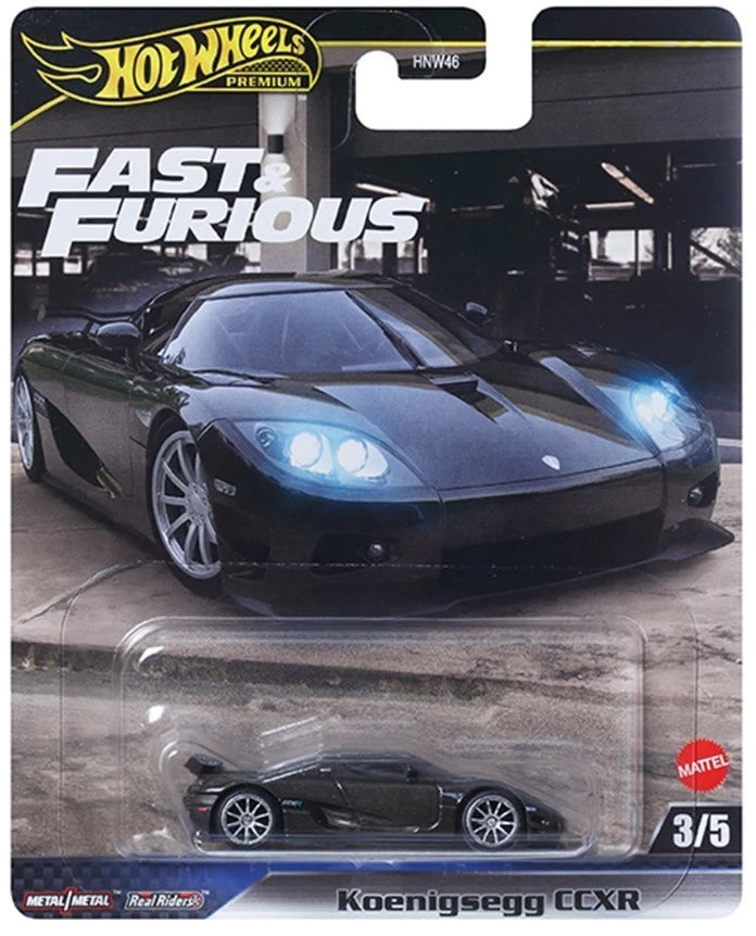 HOTWHEELS KOENIGSEGG CCXR RAPIDOS Y FURIOSOS