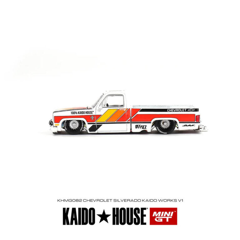 Mini GT Kaido House KHMG082 Chevrolet Silverado KAIDO WORKS V1