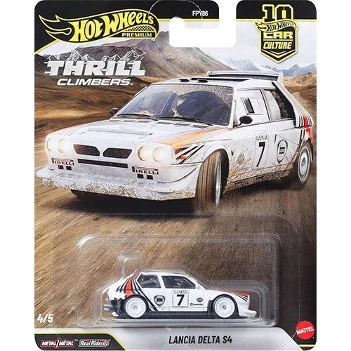 HOTWHEELS LANCIA DELTA S4 THRILL CLIMBERS