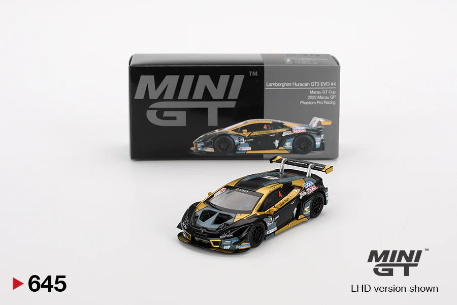 Lamborghini Huracán GT3 EVO #4 2022 en caja