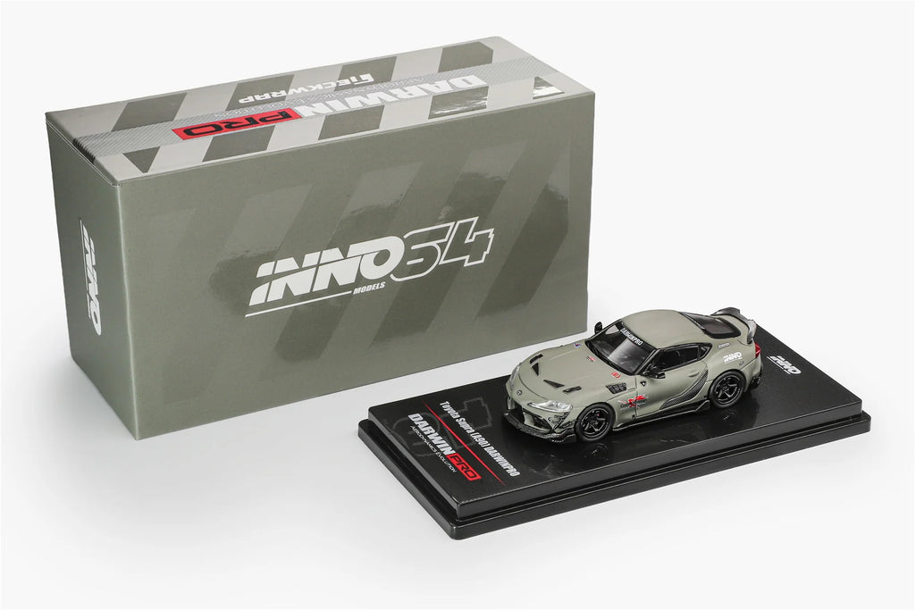 INNO64 1/64 TOYOTA SUPRA (A90) DARWINPRO MATT GREEN