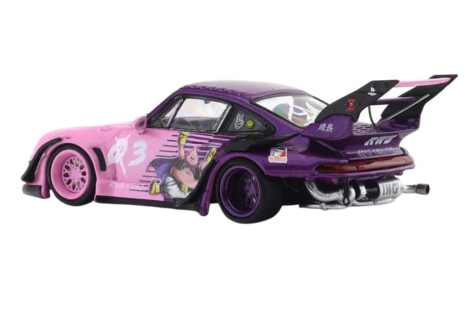 STREET WARRIOR 1/64 PORSCHE  RWB 993 MAJIN BUU ROSA