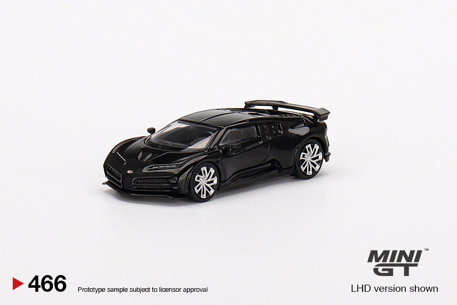 Mini GT 1:64 Bugatti Centodieci Negro – Exclusivo MiJo Blister