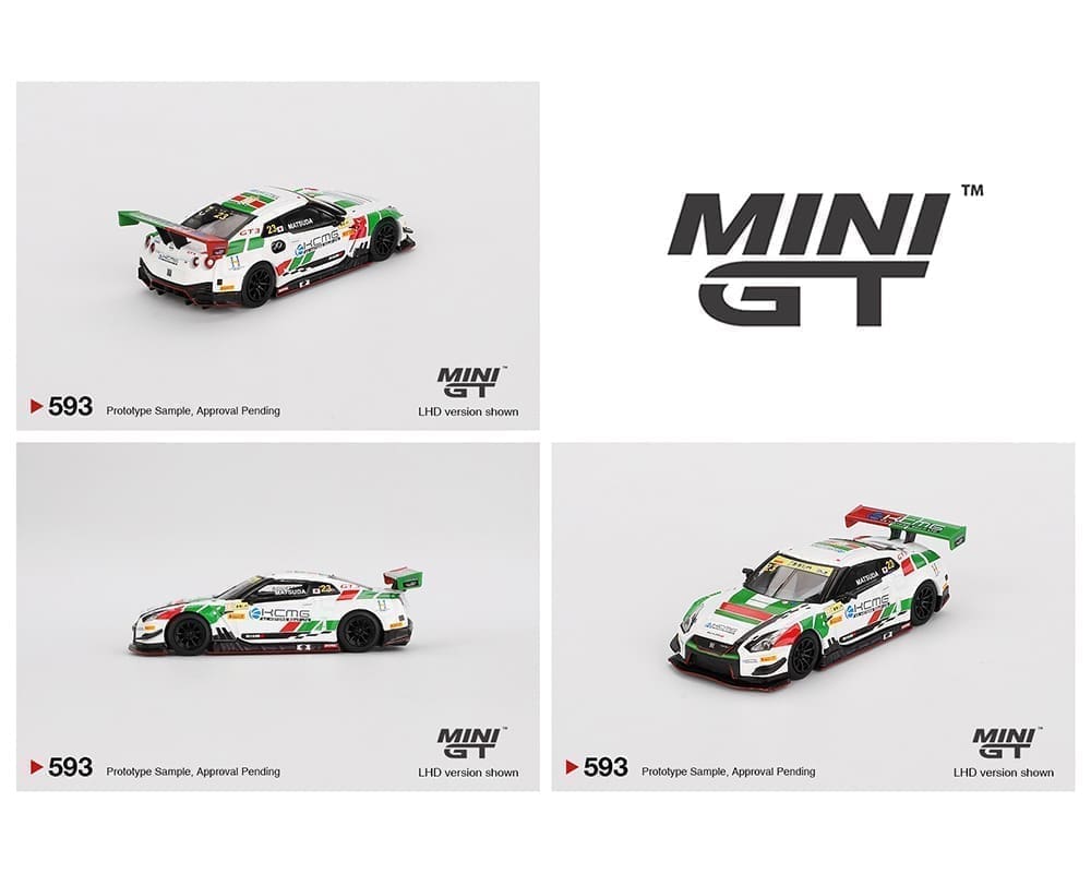 Mini GT 1:64 Nissan GT-R NISMO GT3 #23 KCMG Copa del Mundo FIA GT 2018 Macao Blister