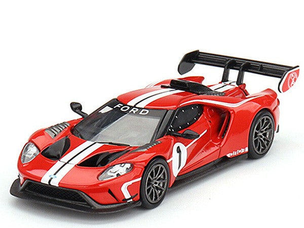 Mini GT 1:64 Ford GT MK II #013 – Rosso Alpha en caja