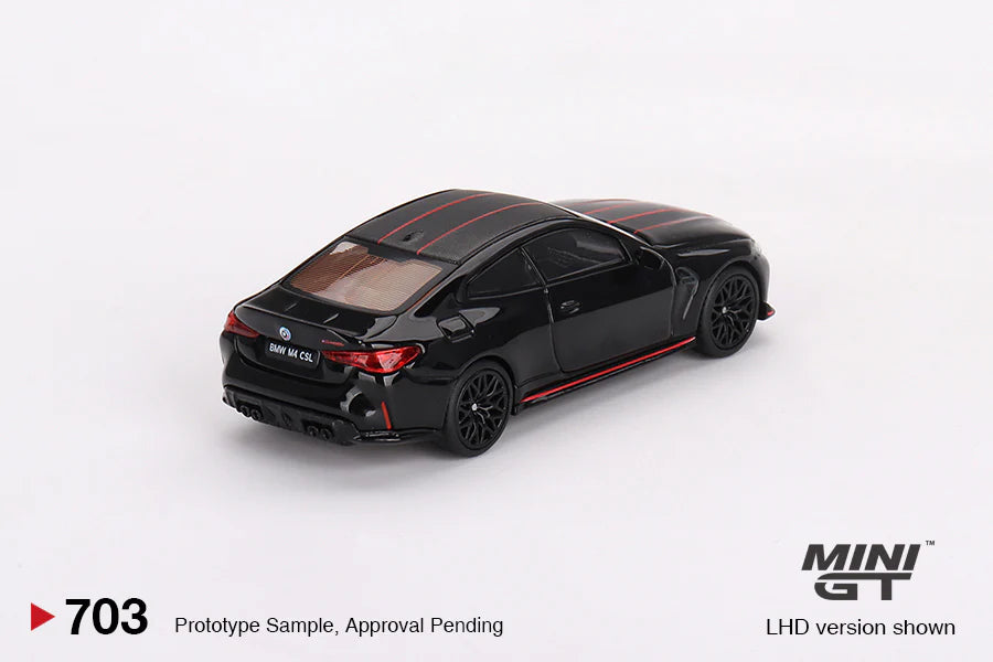 Mini GT 1:64 BMW M4 CSL Negro Zafiro