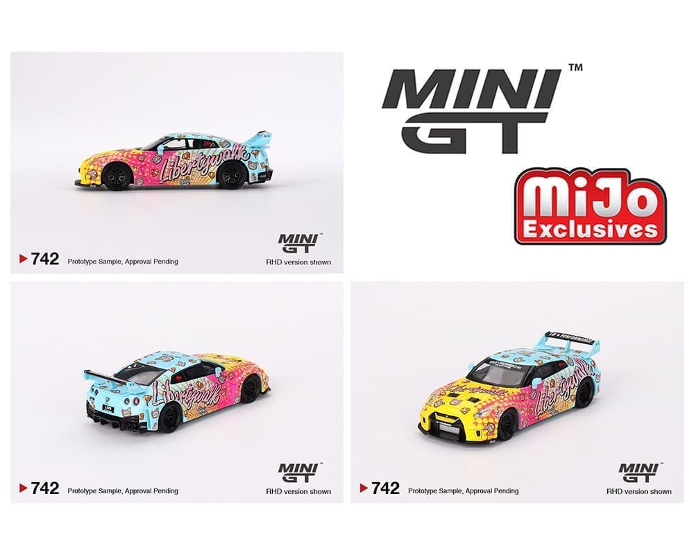 Mini GT 1:64 LB-Silhouette Works GT Nissan 35GT-RR Ver.1 LBWK KUMA – Exclusivas de Mijo Blister
