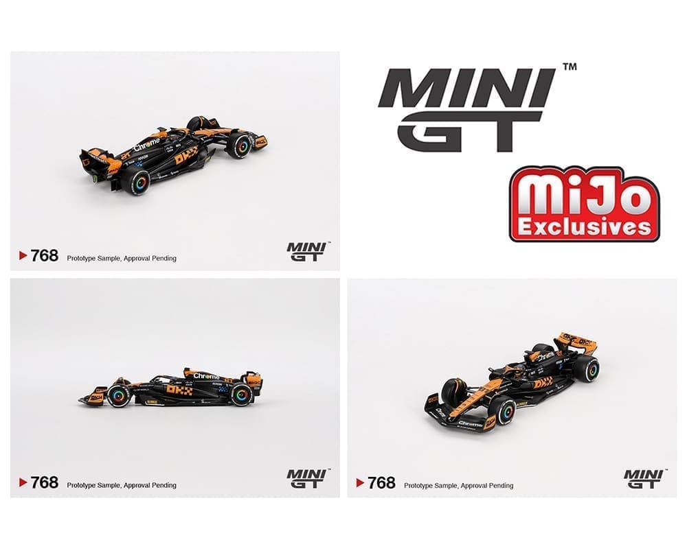 Mini GT 1:64 McLaren MCL60 #81 Oscar Piastri 3.er puesto en el GP de Japón de F1 2023 – Exclusivas de MiJo Blister