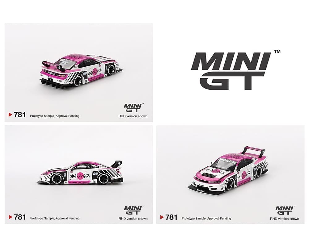 Mini GT 1:64 Nissan LB-Super Silhouette S15 SILVIA Auto Finesse SEMA 2023 – Exclusivas Mijo Blister