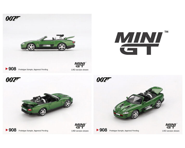 |||PREVENTA|||Mini GT 1:64 Jaguar XKR James Bond “Muere otro día” – Embalaje en inglés – Edición limitada (PRESENTACIÓN BLISTER)