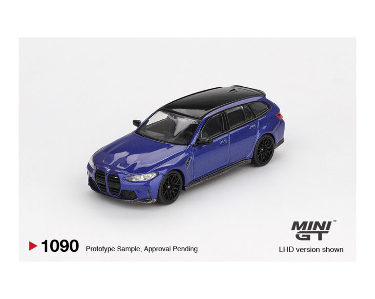 |||PREVENTA|||Mini GT 1:64 BMW M3 Competition Touring – Azul Portimao Metalizado (PRESENTACIÓN EN BLISTER)