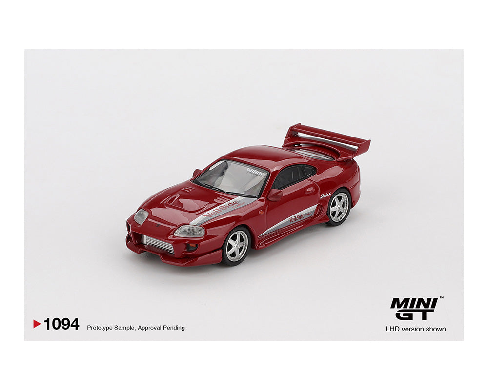 |||PREVENTA|||Mini GT 1:64 Toyota Supra VeilSide Combat VI – Rojo (PRESENTACIÓN EN BLISTER)
